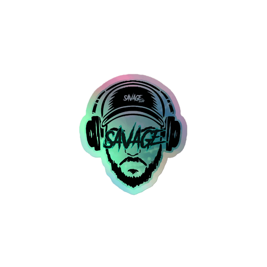HOLOGRAPHIC SAVAGE STICKER product image (1)