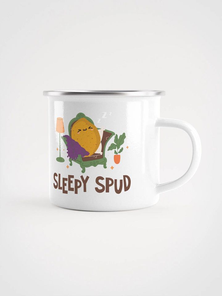 Sleepy Spud - Enamel Mug product image (1)