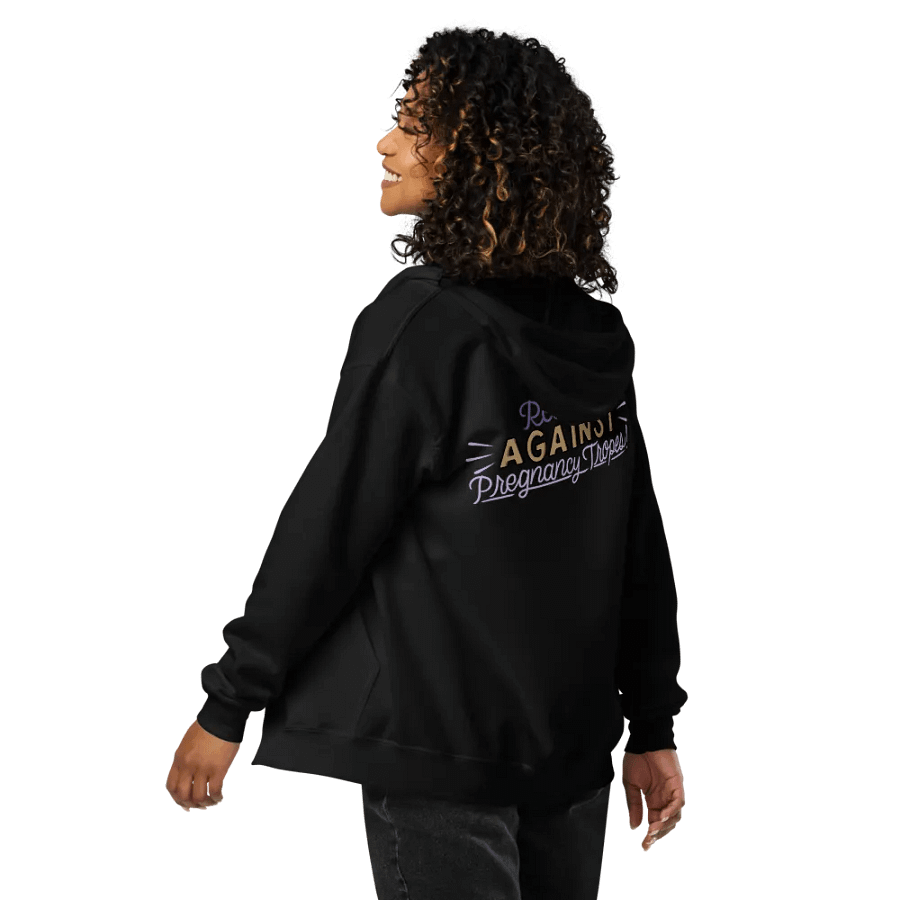 Readers Against Pregnancy Tropes Zip-Up Hoodie product image (10)