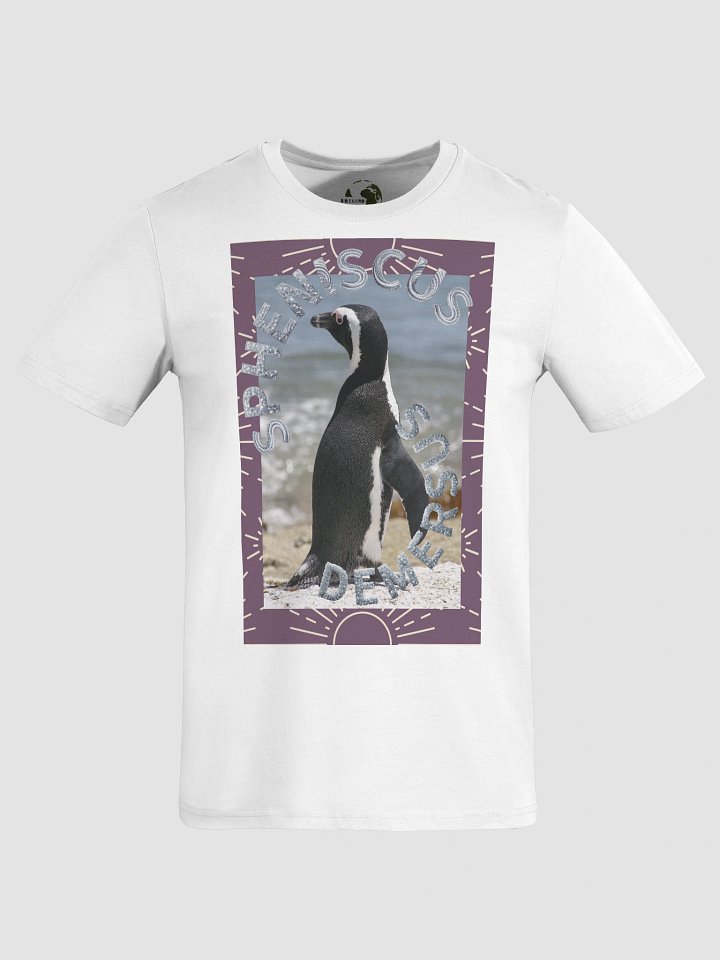 African Penguin Organic Cotton T-shirt product image (1)