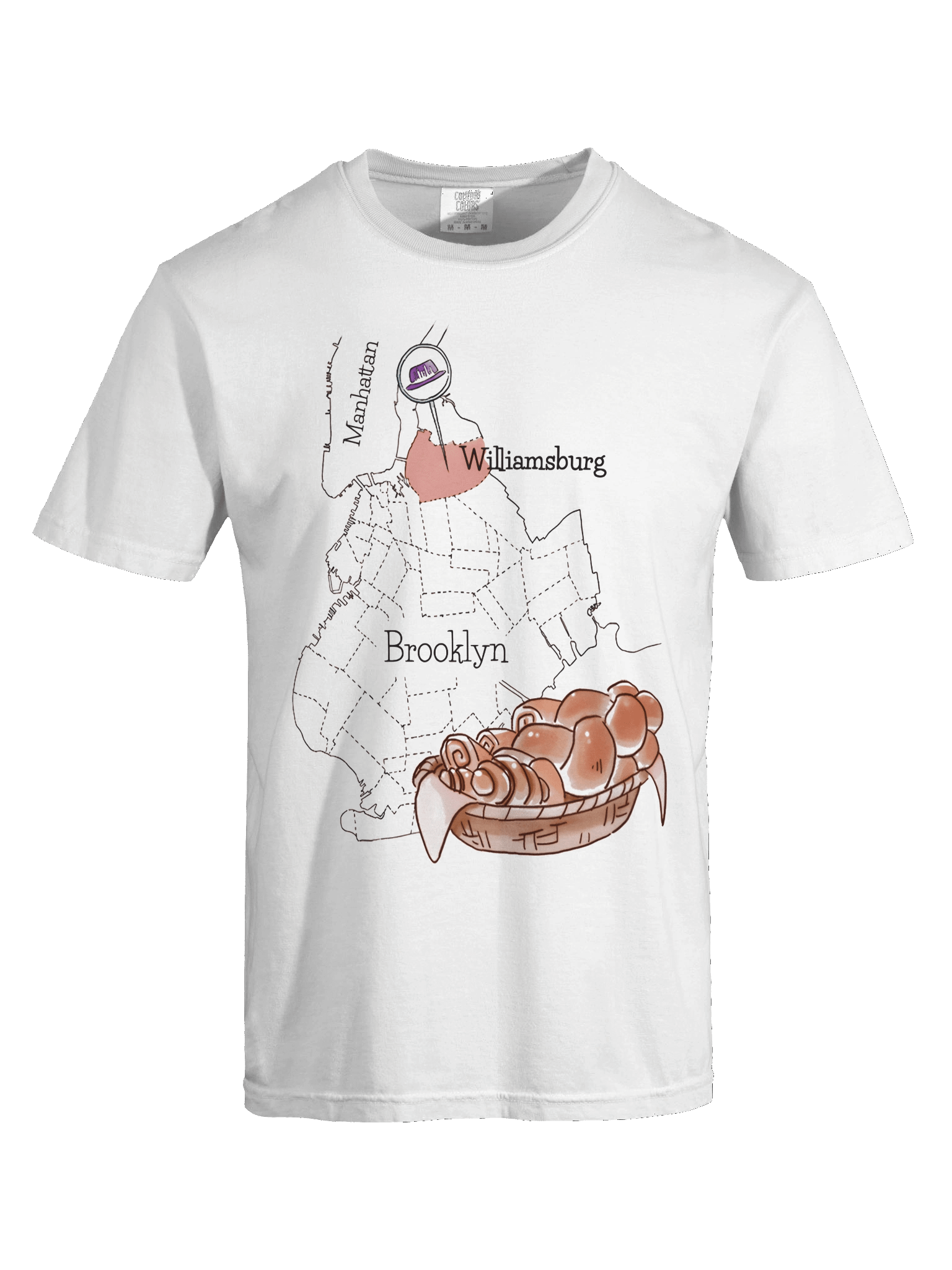 Williamsburg Food Tour Tee product image (3)