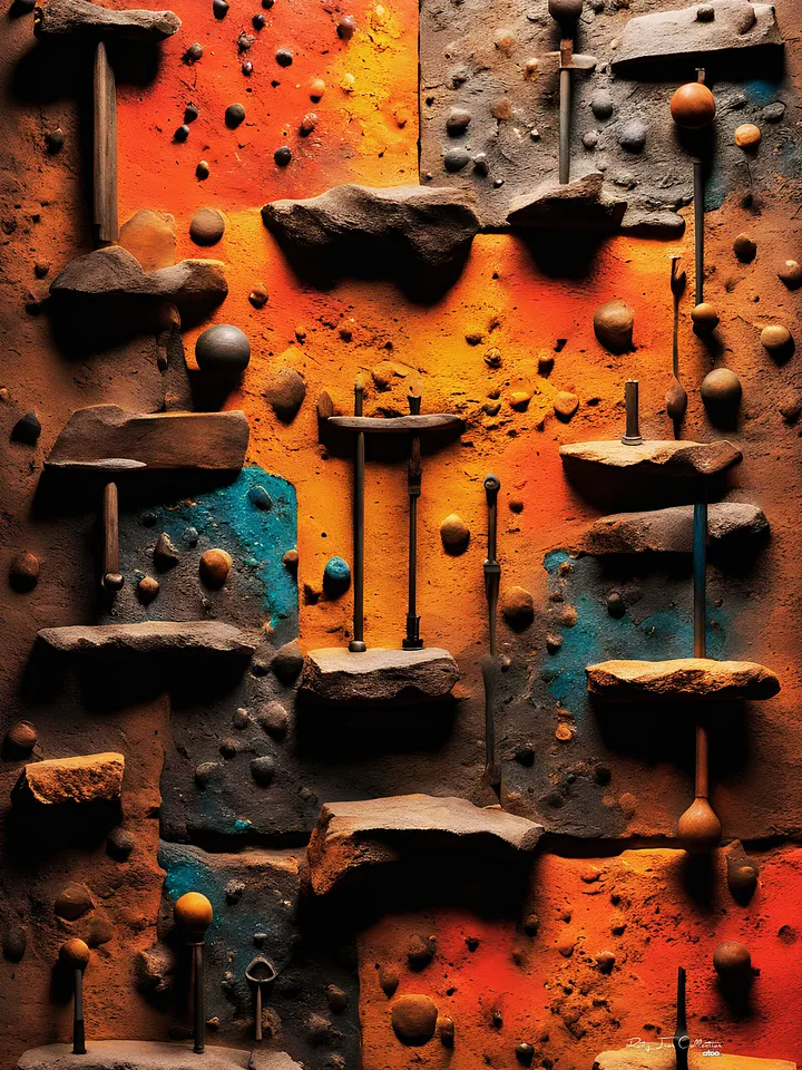Rustic Iron Wall Art: Bring Industrial Chic to Your Home product image (1)
