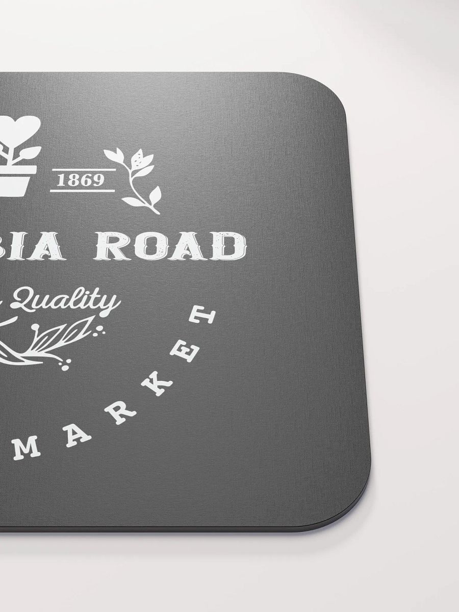 Columbia Road Market Mouse Pad (Black) product image (5)