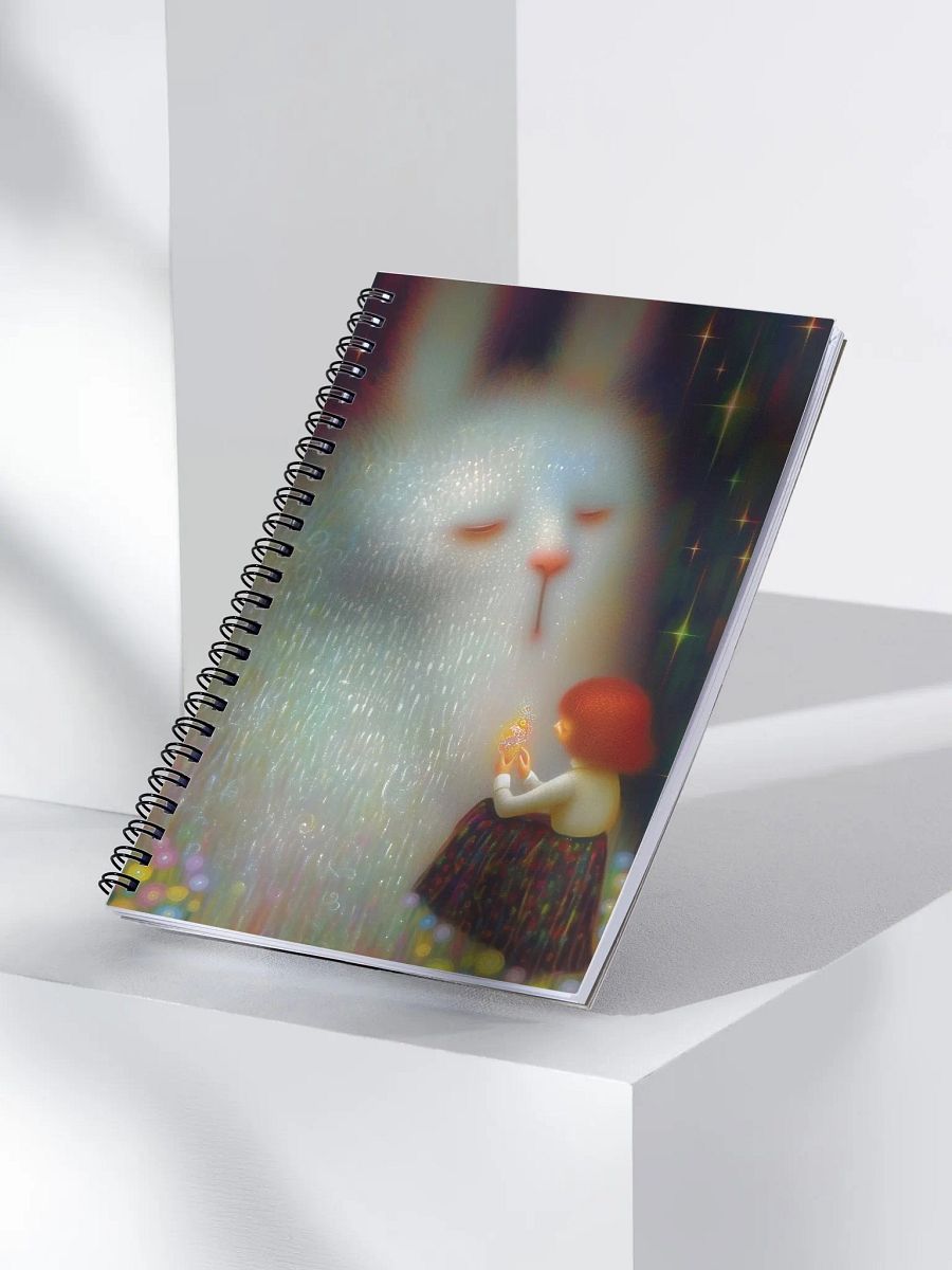 Whimsical Glow Spiral Notebook product image (3)