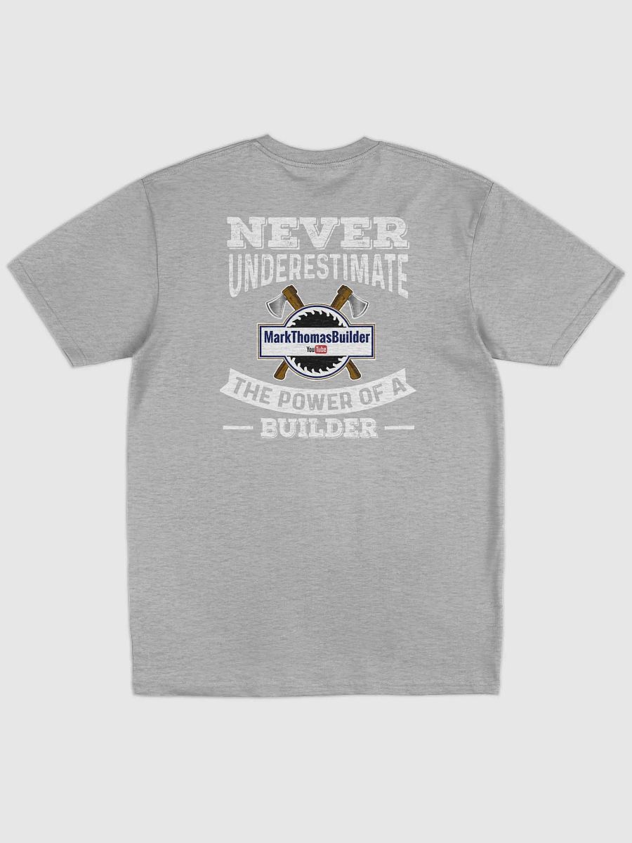 Grey Shirt- Logos on front & back product image (2)
