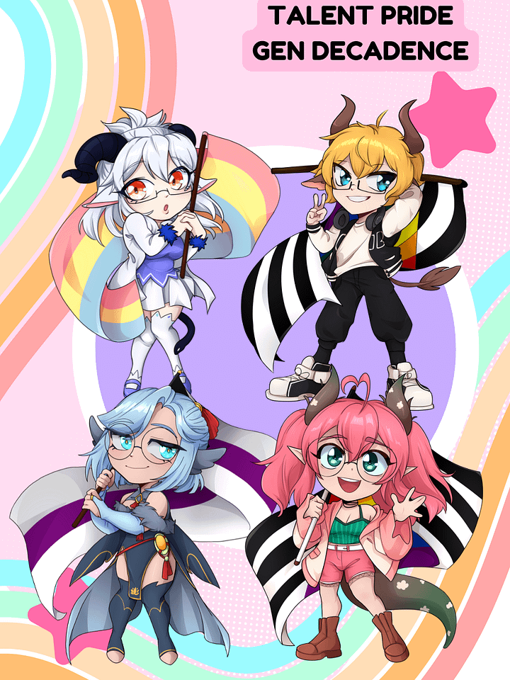 【PREORDER】Pride Collection Keychains Gen 1 product image (1)