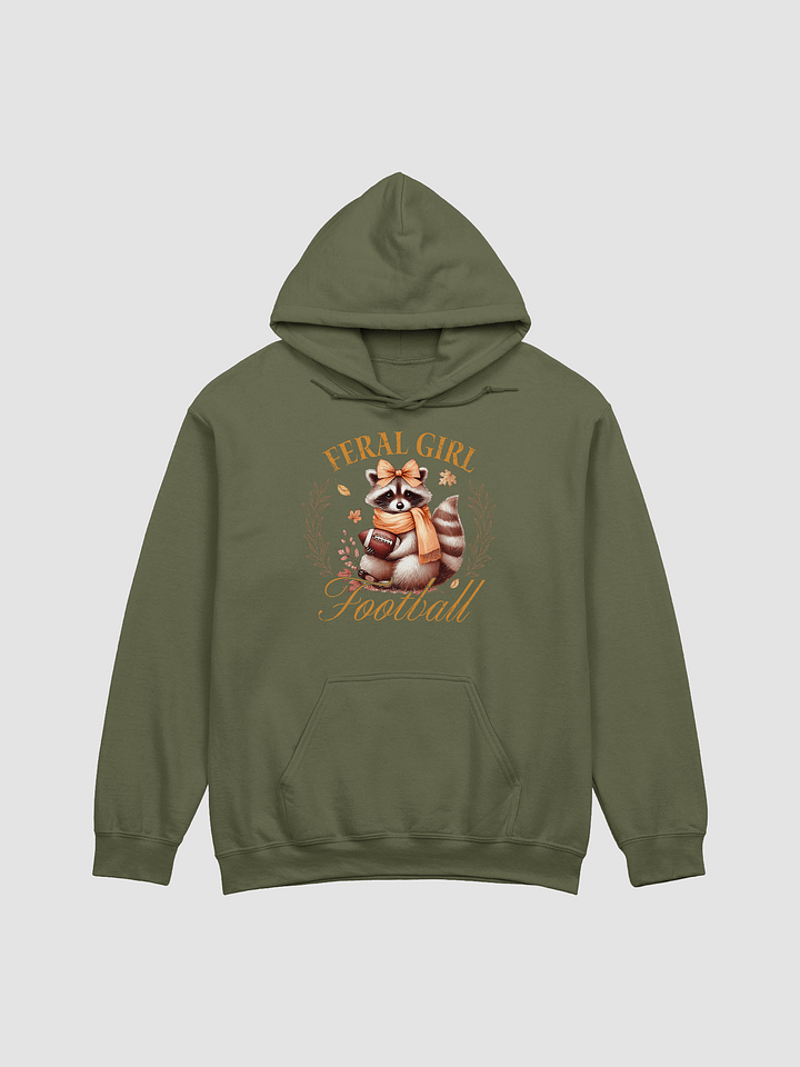 Feral Girl Football Hoodie product image (1)