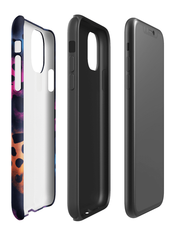 Colorful Leopard Spots - Tough Phone Case product image (3)