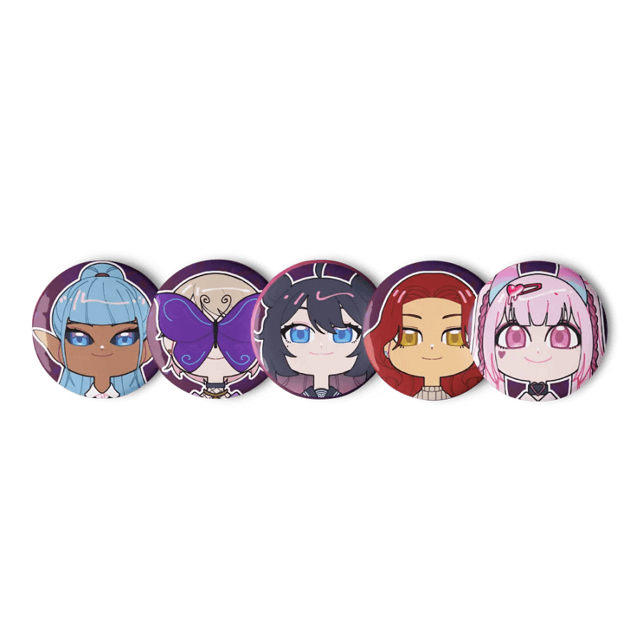 9 RIP buttons (Female side cast) product image (6)