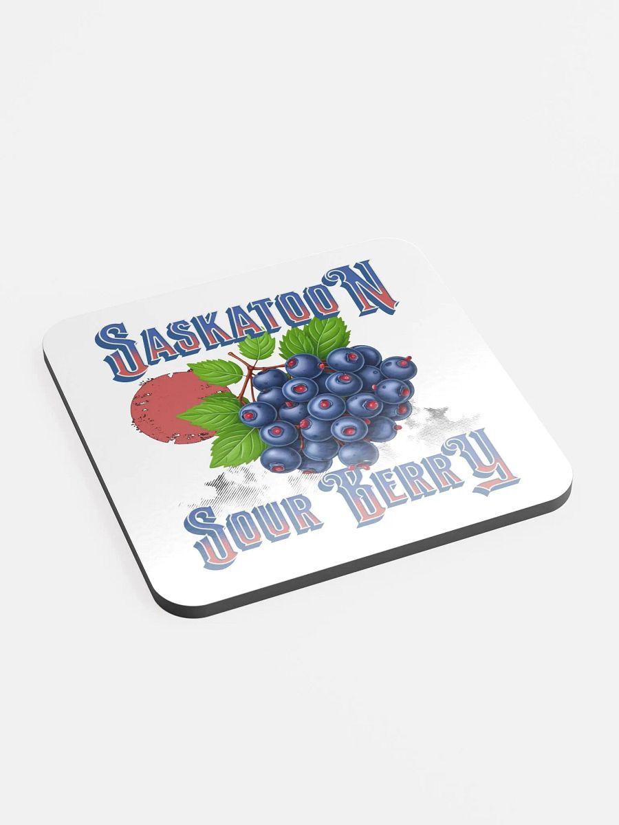 Saskatoon Sour Berry Glossed Coaster product image (3)
