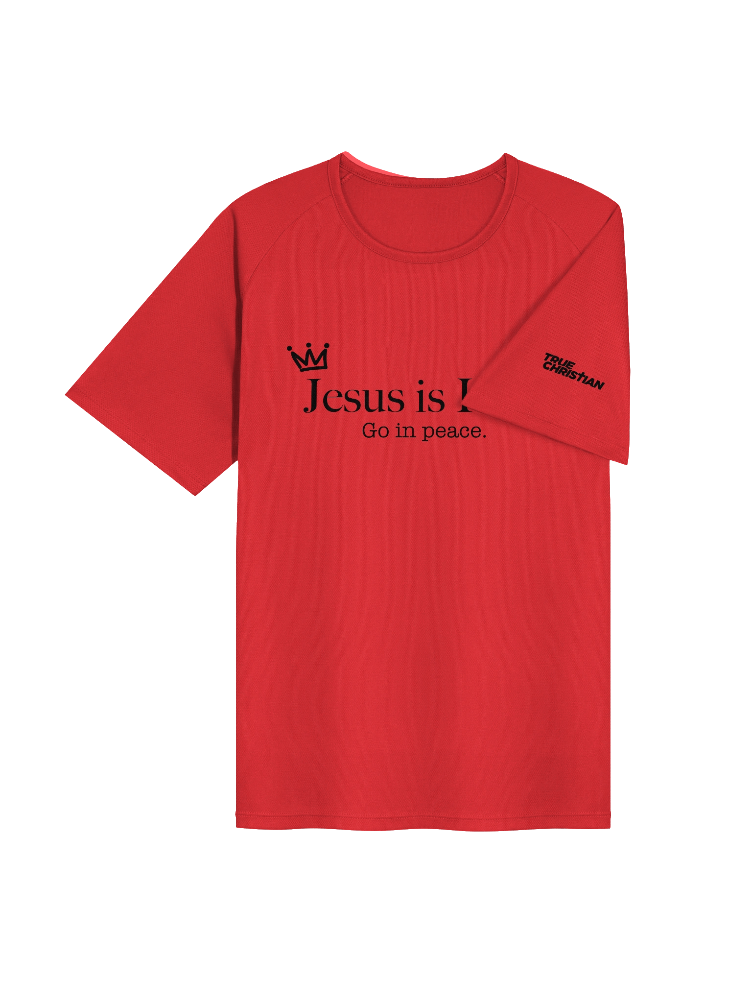 Athletic Jesus is King Black Txt product image (15)