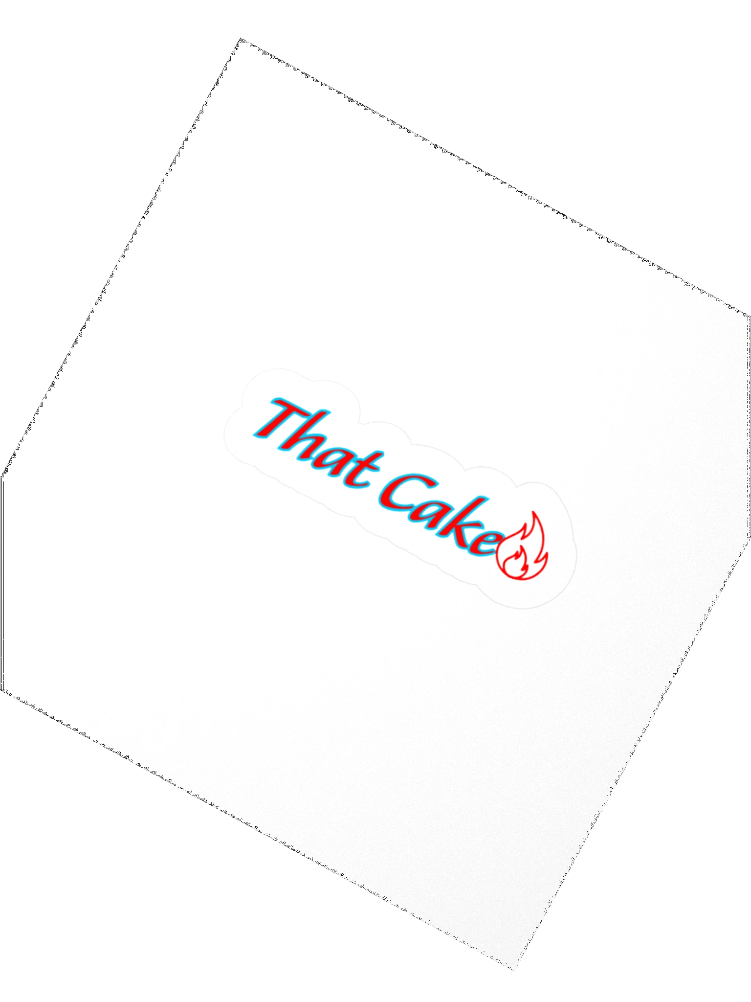 That Cake Fire Sticker product image (2)