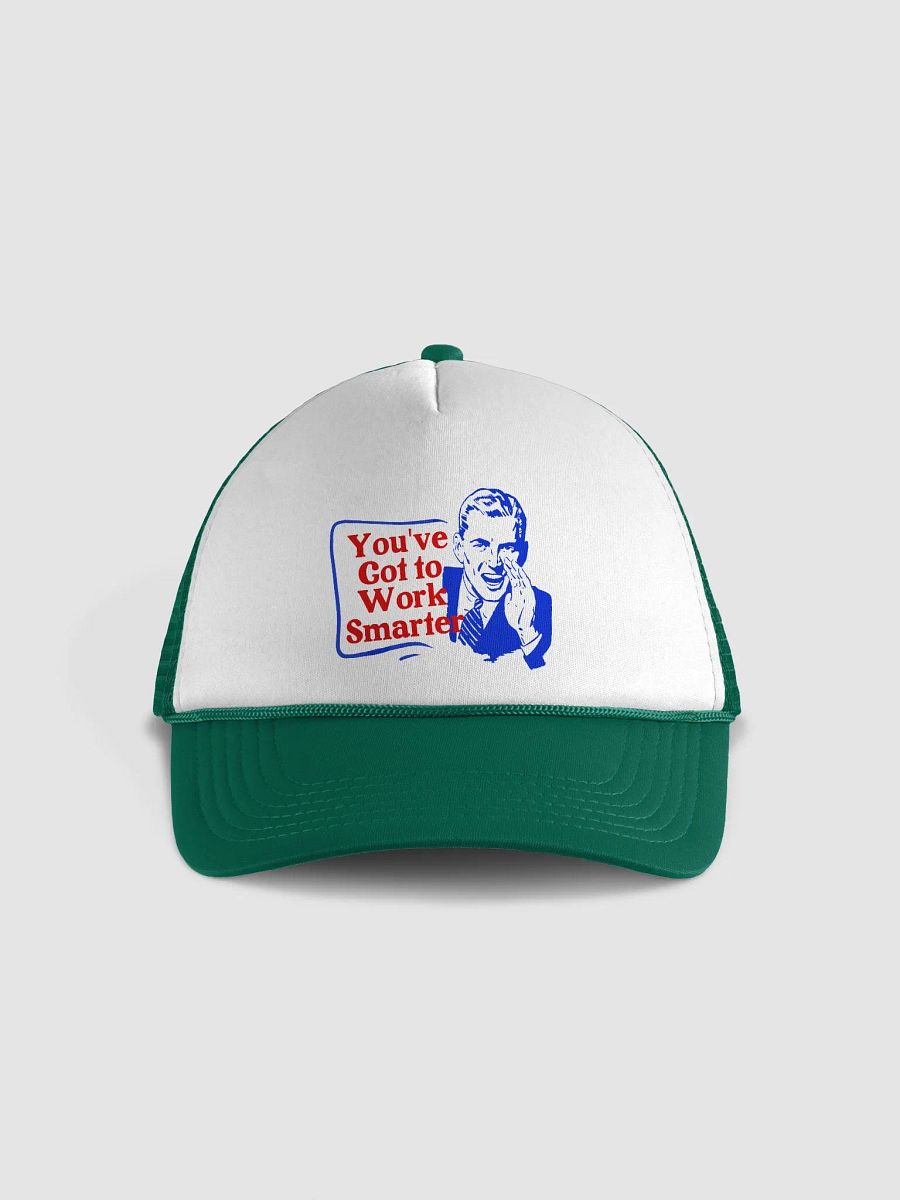 Work Smarter Fitted Trucker Hats product image (1)