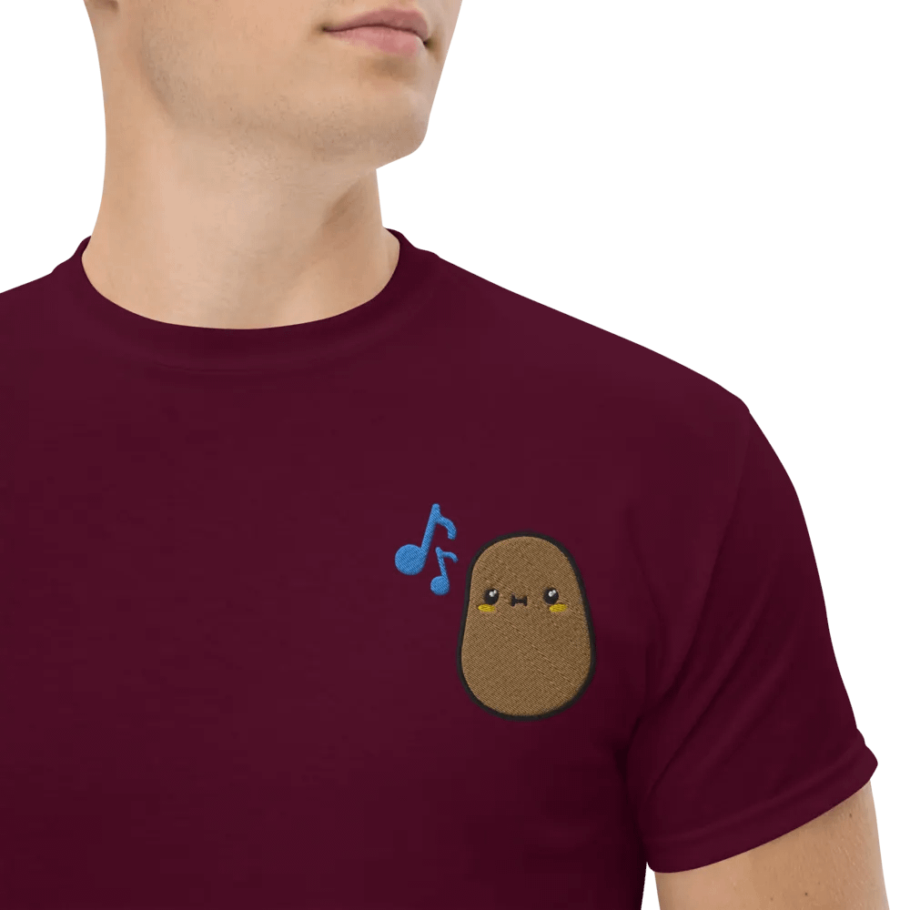 Embroidered Singing Potato T-Shirt product image (83)
