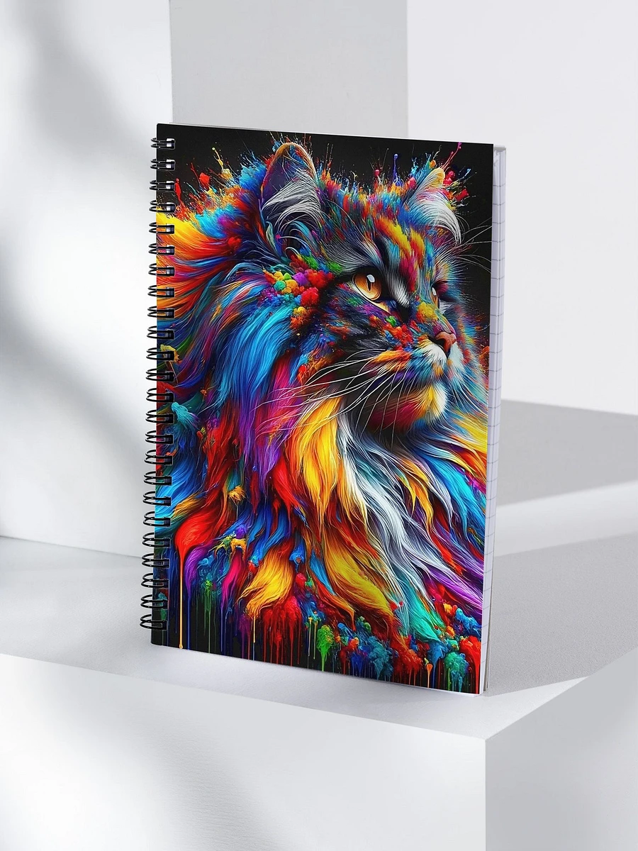 Spiral Notebook: Norwegian Forest Cat 2 product image (4)