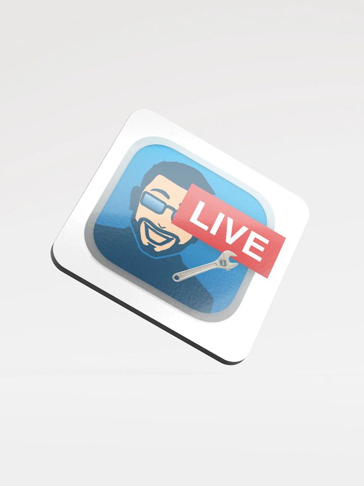 Mr. Moderator Coaster: Eco-Friendly Conversation Custodian product image (1)
