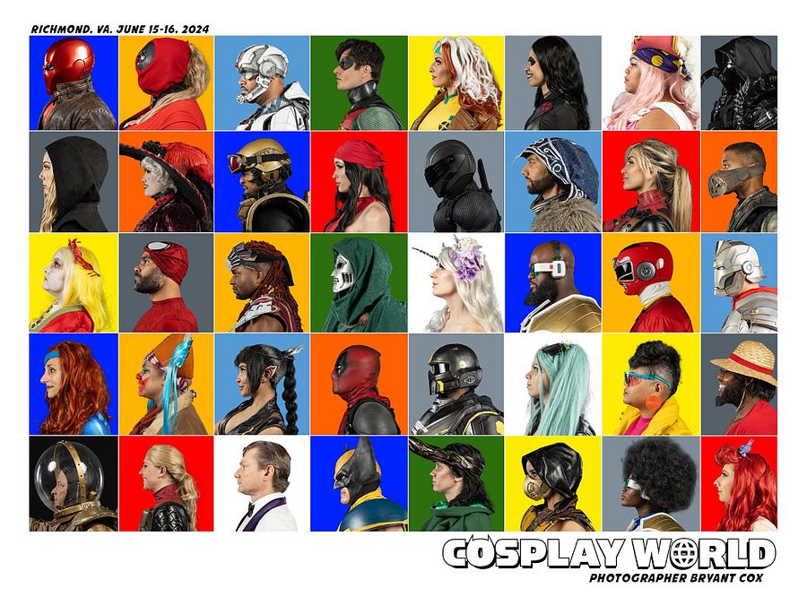 Cosplay World 2024 Guest Poster by Bryant Cox product image (2)