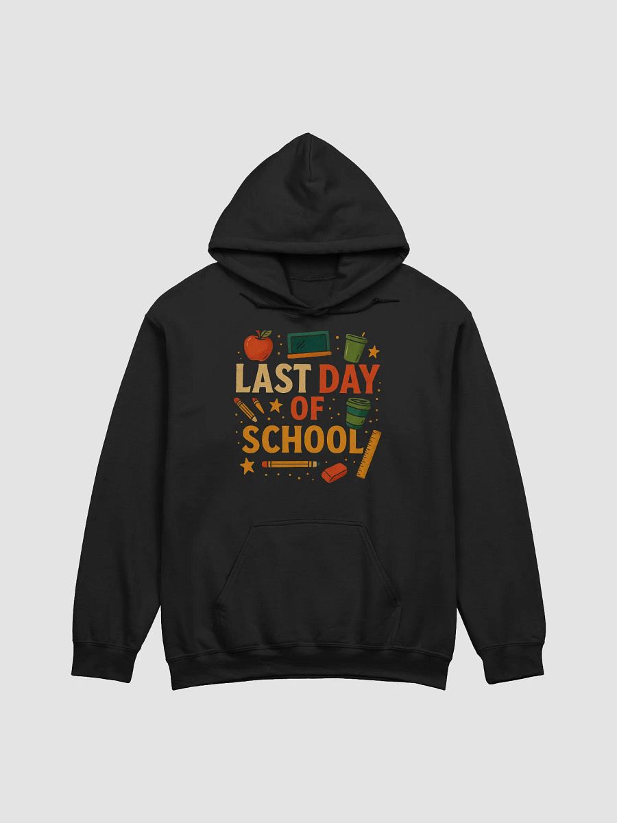 Last Day of School Hoodie – Retro Teacher Hoodie for the Final Bell product image (7)