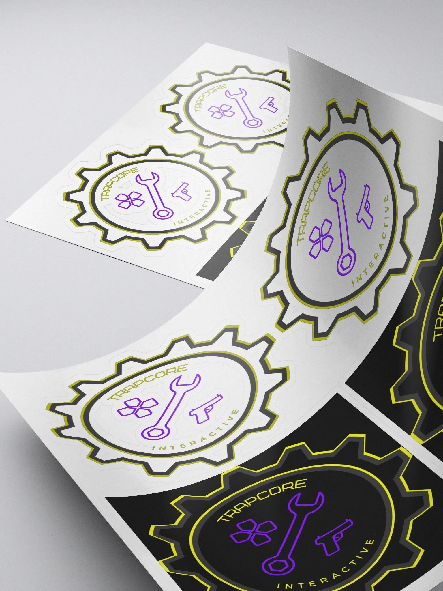 TCI Stickers B/W 2.5 inch product image (4)