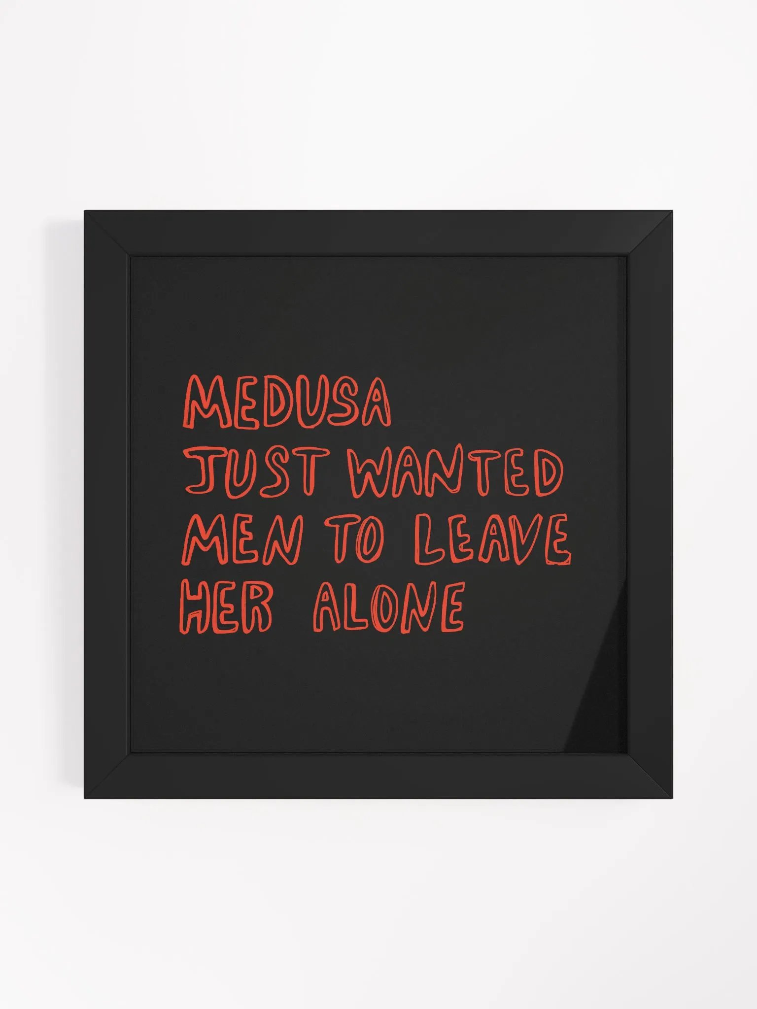 Medusa Framed Art Print product image (1)