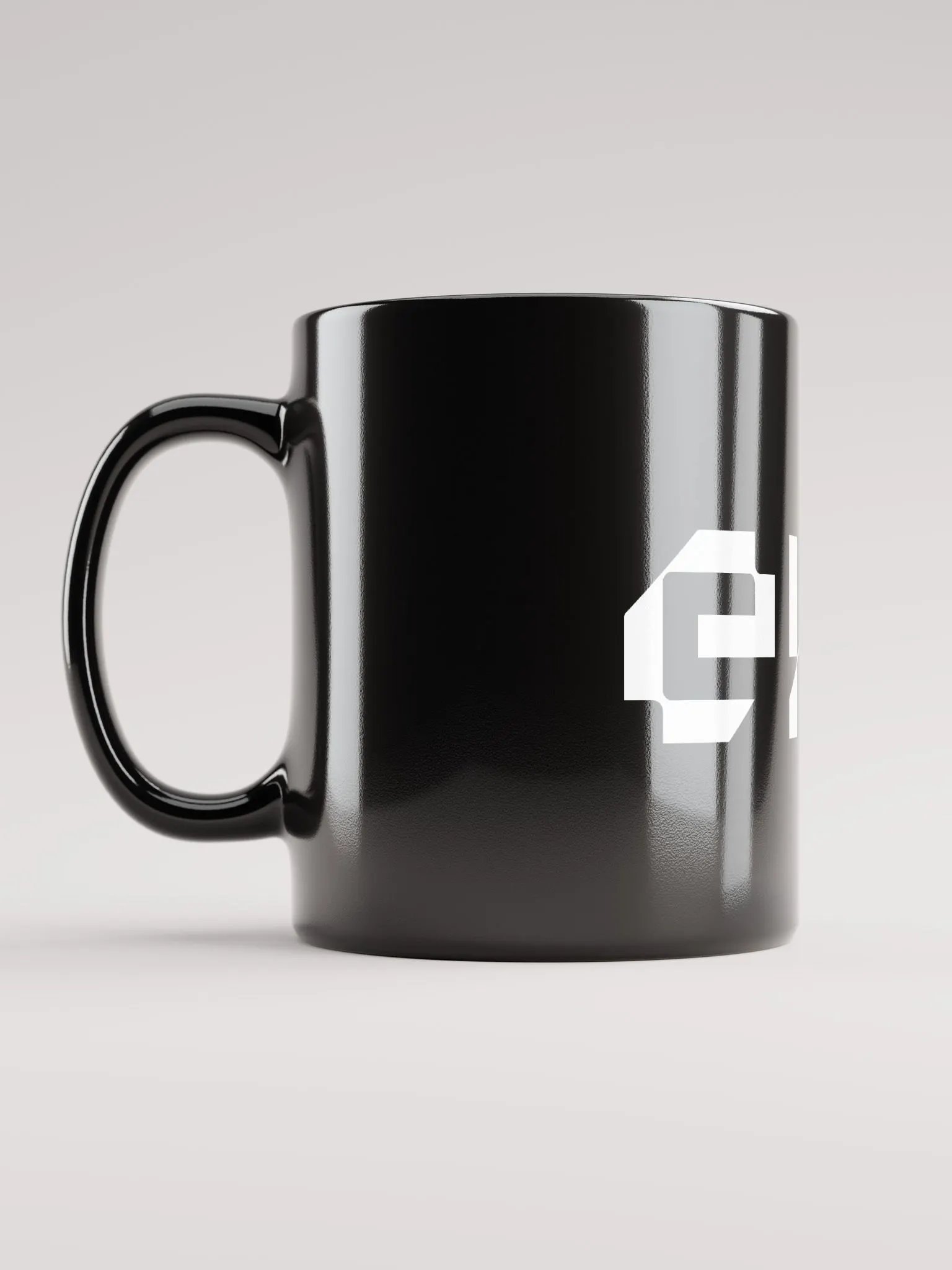 EKO's White Logotype Mug (Black) product image (12)