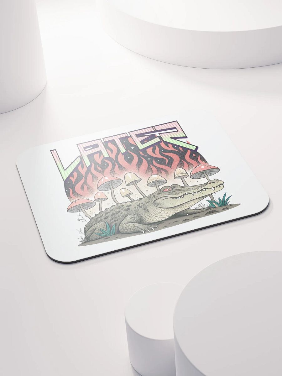 Later Alligator Mushroom Flaming Mouse Pad product image (4)