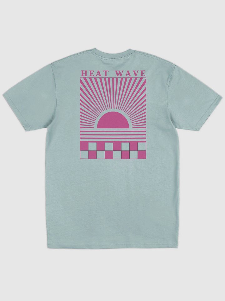 Heat Wave Retro Sunset T-Shirt - Agave product image (1)