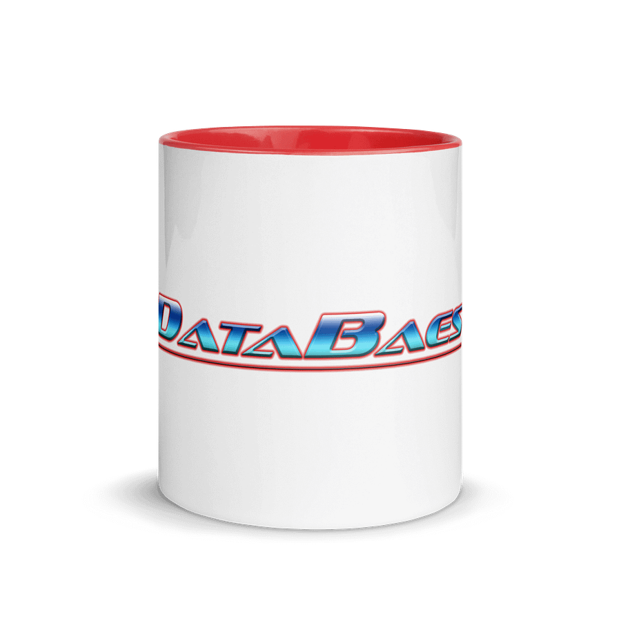 DataBaes Red Ceramic Mug product image (1)