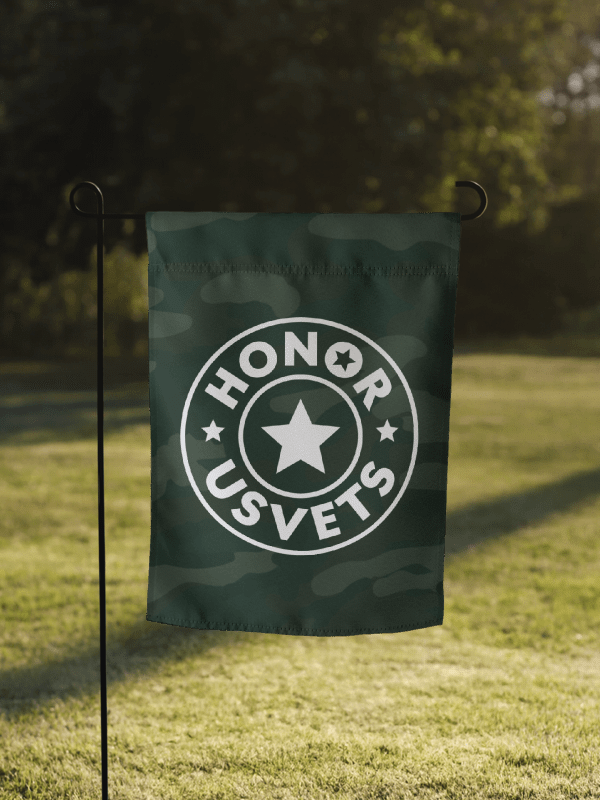 HONORUSVETS Garden Flag product image (1)