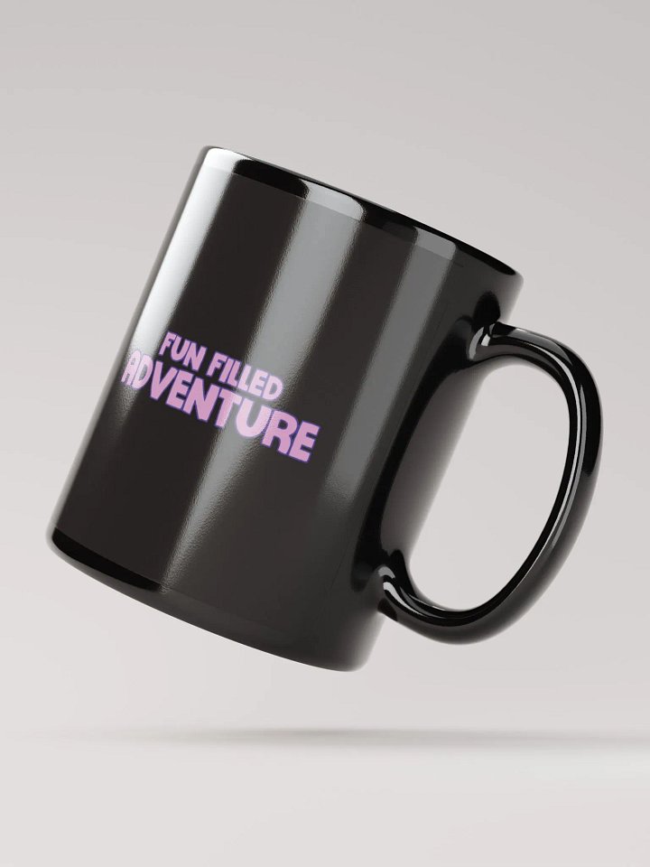 Fun Filled Adventure Black Glossy Mug product image (4)