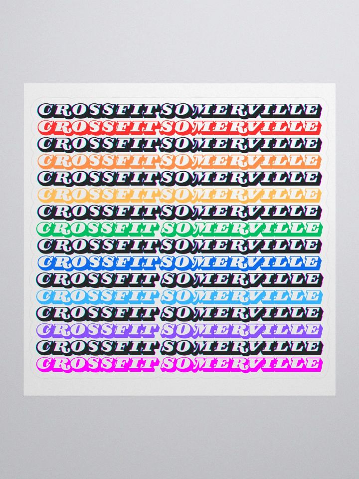 CFSV Pride Sticker product image (2)