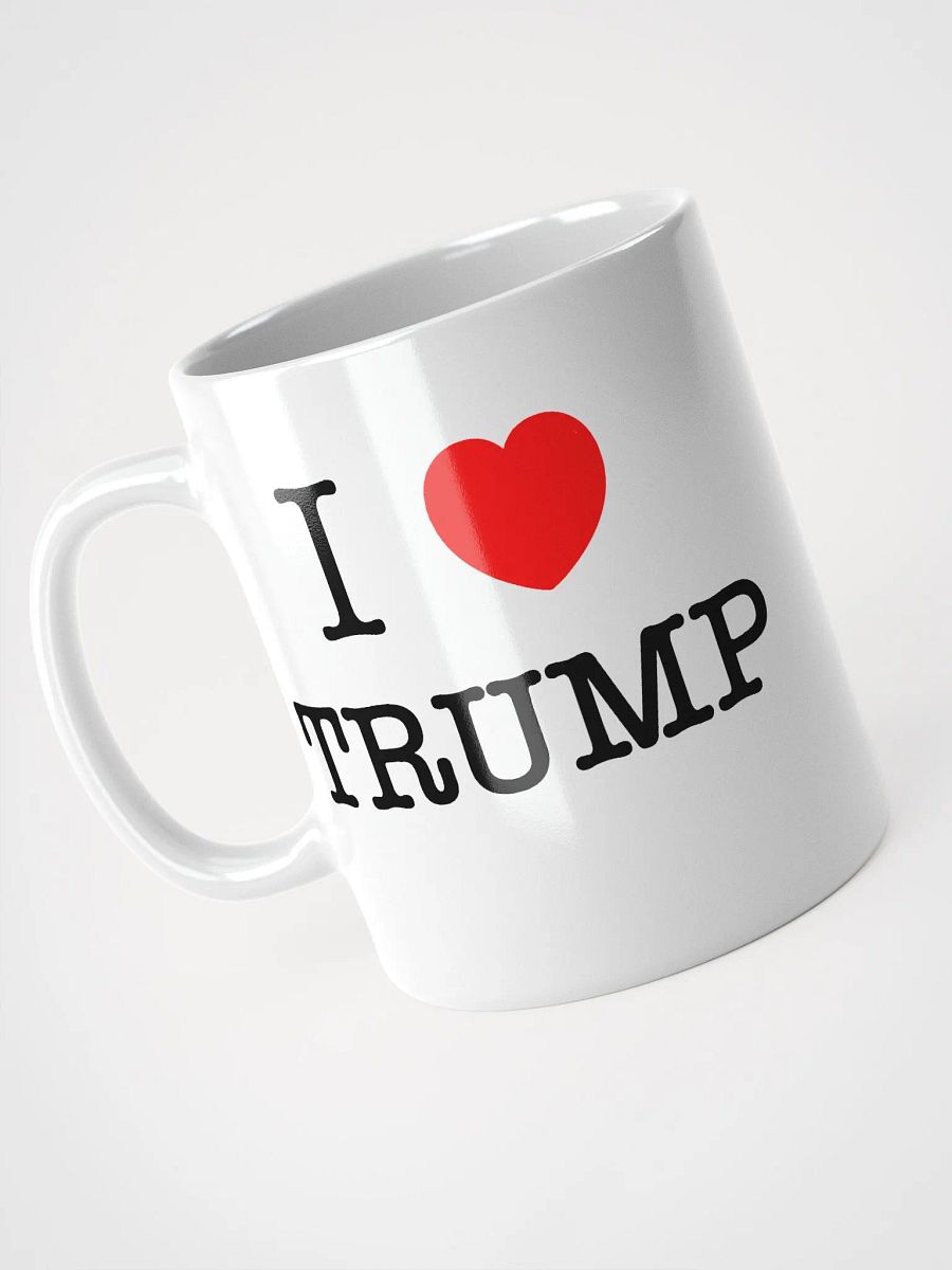 I Love Trump Mug White product image (3)