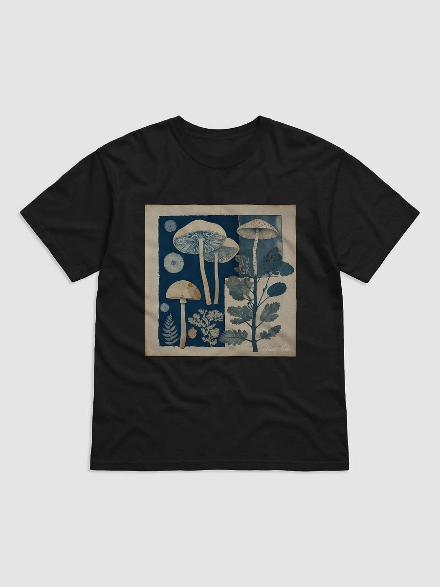 'Fungi in Blue' by Edward Martin: Vintage Comfort: Garment-Dyed Cotton T-Shirt product image (2)