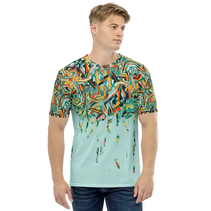 Colorful Destruction | Crew Neck T-Shirt product image (1)