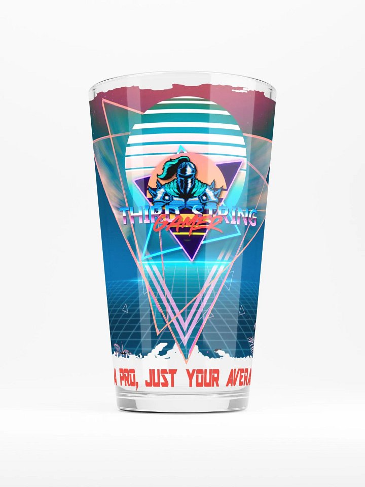 Third String Gamer Drinking Glass product image (1)