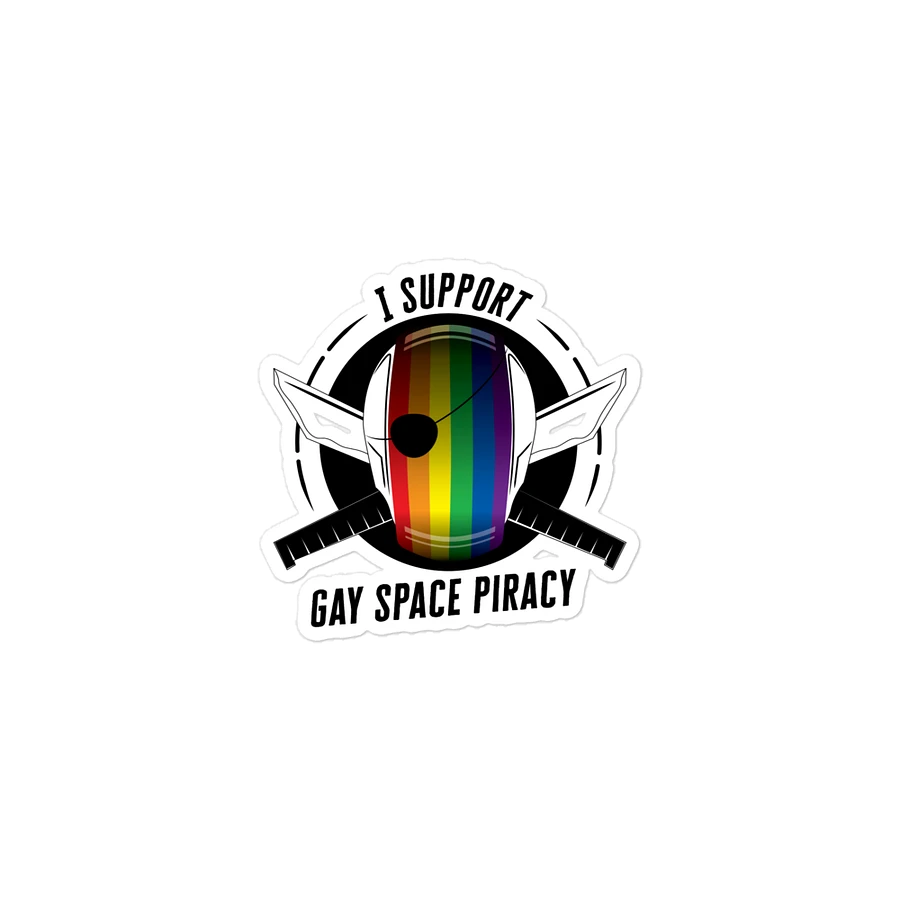 Gay Space Piracy Magnet product image (1)
