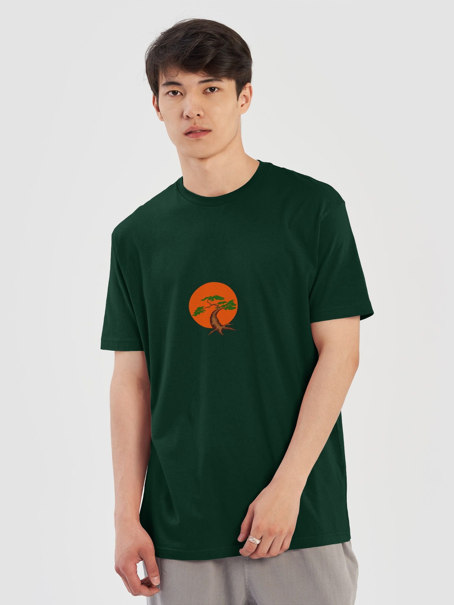 Stylized Tree and Sunset T-Shirt product image (5)