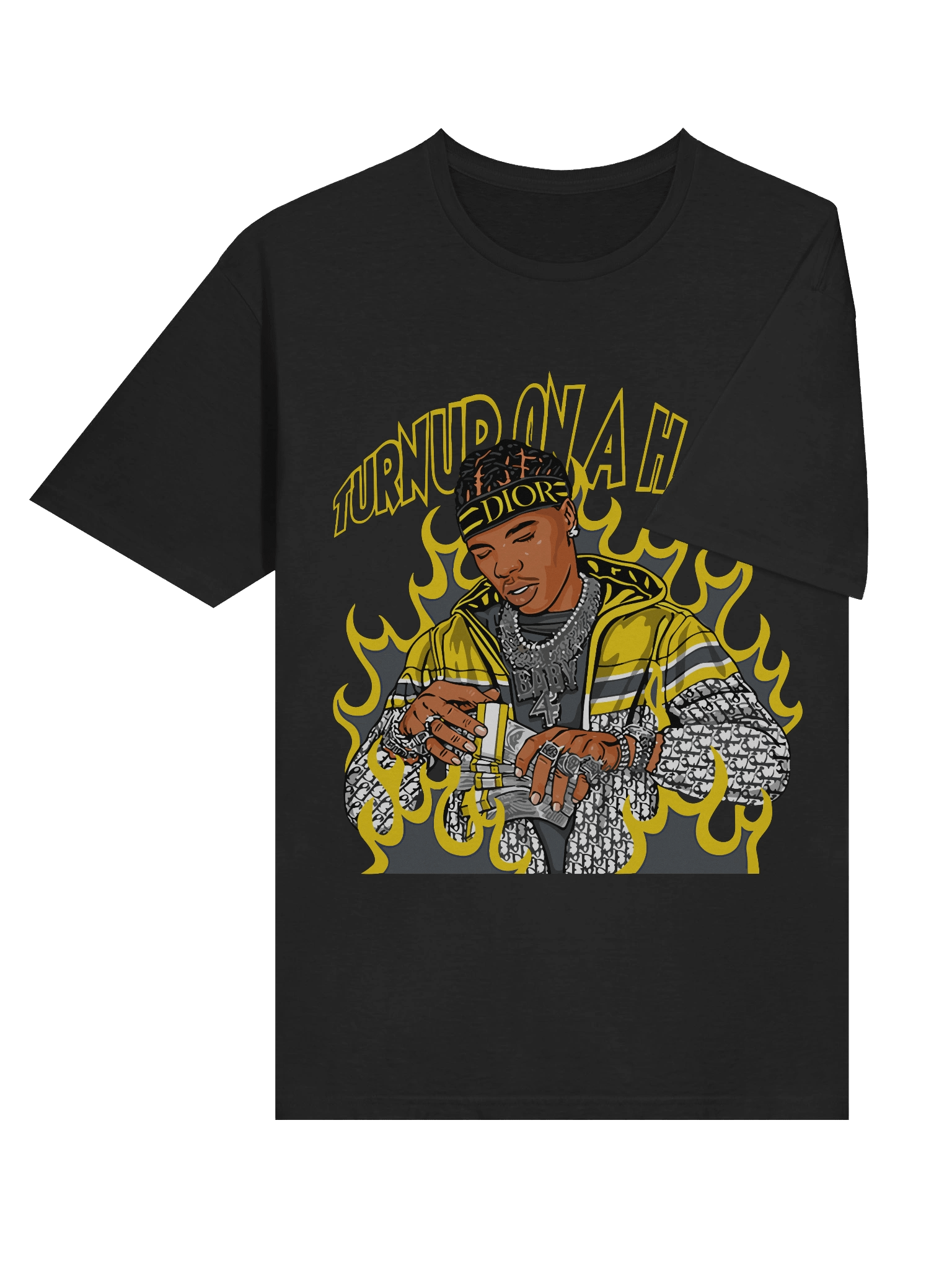 Flame King Money Stack T-Shirt product image (6)