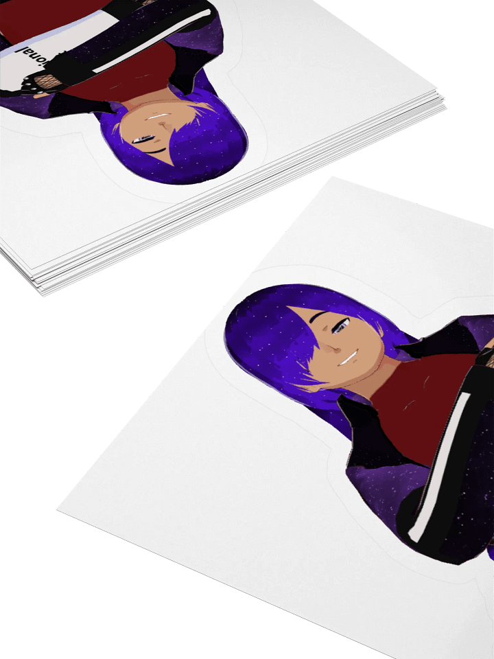 Cosmic Confidence Kiss Cut Stickers product image (1)