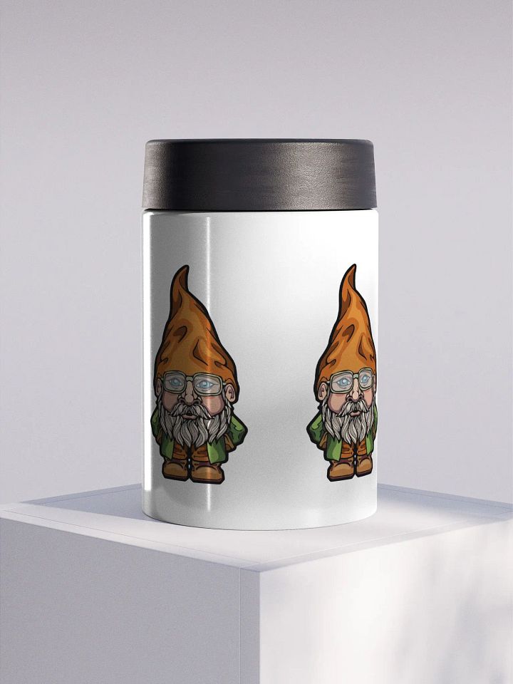 Stainless Steel Double-wall Koozie/Paintbrush Cup - White Background product image (2)