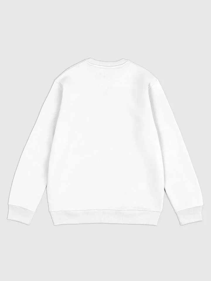 I Make Crime Pay - White Eco Unisex Sweatshirt product image (2)