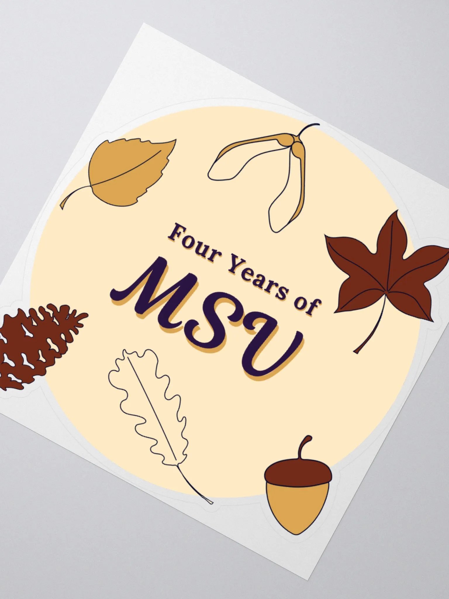 Autumn Anniversary Sticker product image (5)