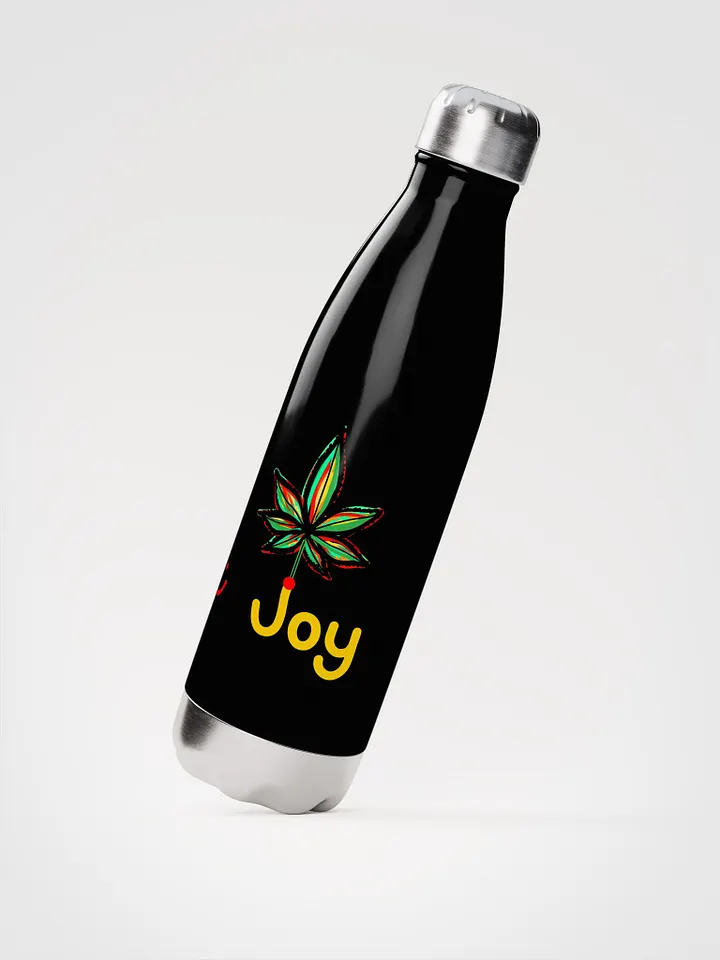 Joyful Leaf Stainless Steel Water Bottle product image (2)