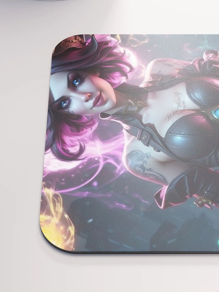 The Black Hat Enchantress - Realm of Infinite Love Mouse Pad product image (6)