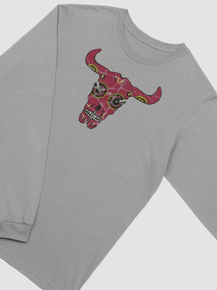 Sugar Cow Skull LS T-shirt product image (1)