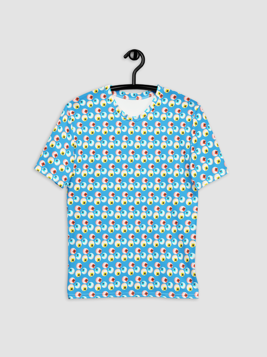 AIBALL All-Over Print Crew Neck T-Shirt (Blue) product image (5)