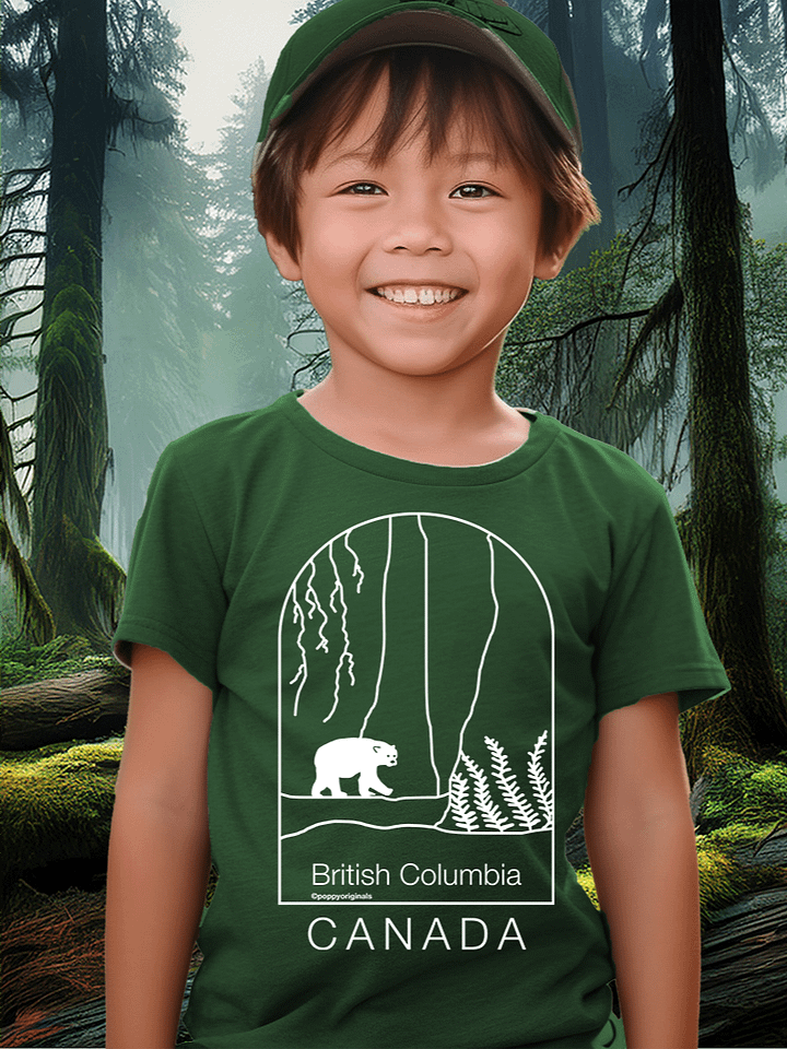 POPPY ORIGINALS Spirit Bear BRITISH COLUMBIA green product image (1)