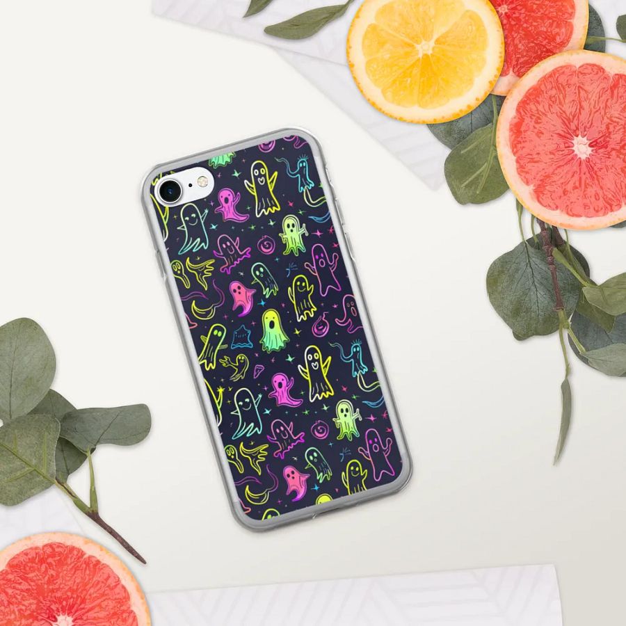 Funny Neon Ghost Case For Iphone product image (12)