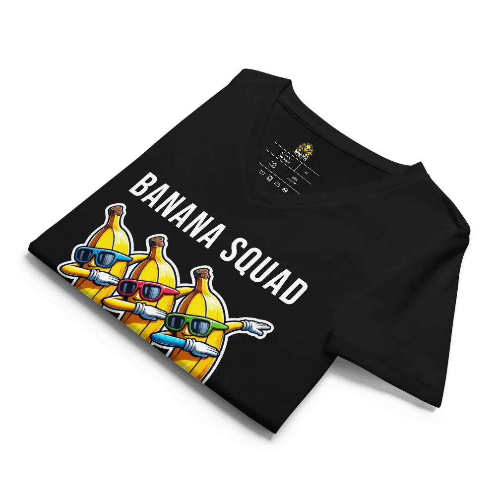 Dabbing Bananas Women's Relaxed V-Neck T-Shirt product image (8)