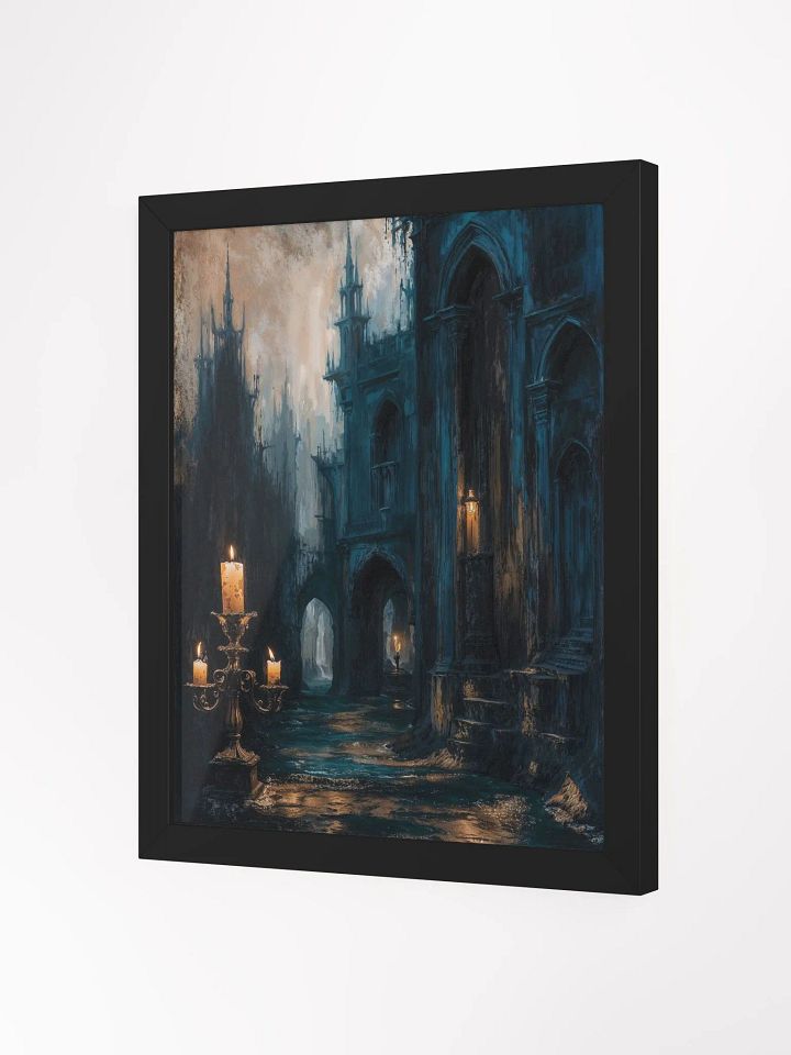 Gothic Architectural Twilight Framed Print product image (2)